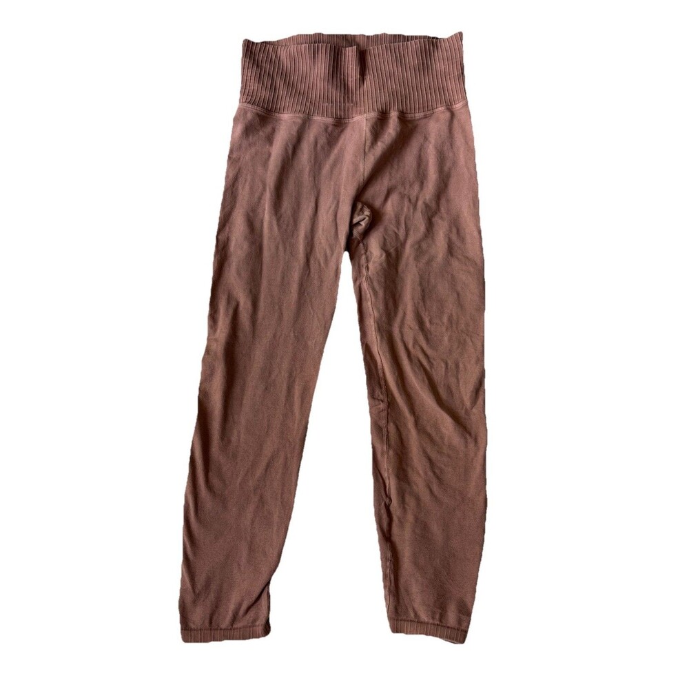 Free People FP Movement High Rise Good Karma 7/8 Leggings Peach Size M